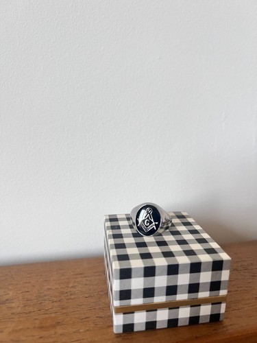Masonic style signet ring - signet,