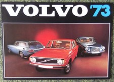 VOLVO 144 145 164 164E 1800ES Car Sales Brochure 1973 #RSP/PV710-73 8.72