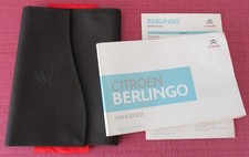 (2016) CITROEN BERLINGO VAN (2015 - 2018) HANDBOOK - OWNERS MANUAL HAS 252 PAGES