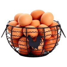 Wire Egg Basket Farmhouse