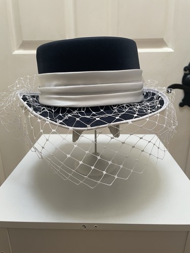 Vintage style navy white - vintage, &