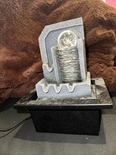 LED Fountain Waterfall Indoor Tabletop Water Feature