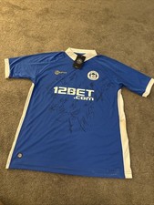Wigan Athletic 2011/12 Signed Home Shirt Size L