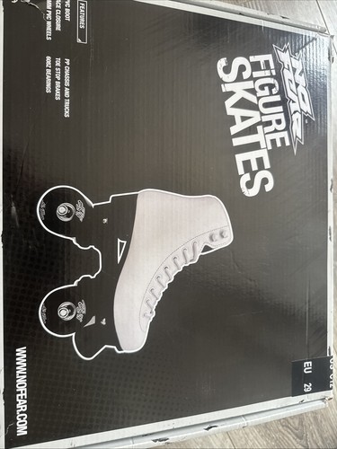 Kids white figure skates - figure, 4