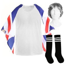 MENS 80S WRESTLER COSTUME THE