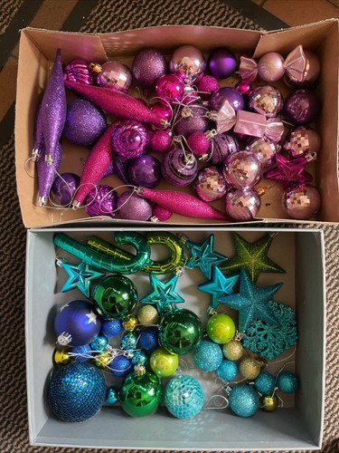 Christmas baubles selection - christmas,