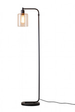 Industrial Black Floor Lamp Metal Contemporary Chicago RRP£194 Bargain