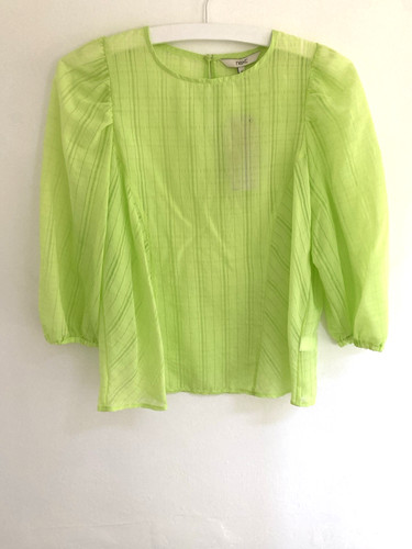 Blouse with puff sleeves - puff,