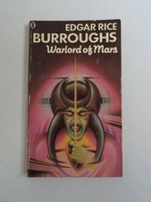 Edgar Rice Burroughs Warlord Of Mars Vintage Sci-Fi SF Paperback Book NEL 1978