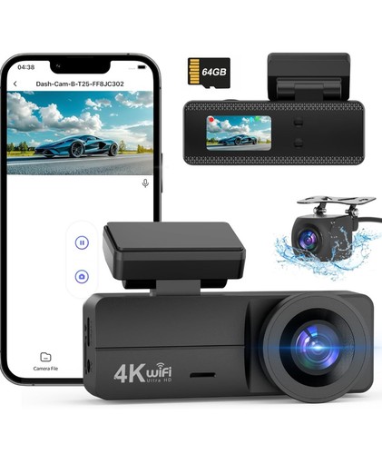 Dynacam dash cam - dash, rear