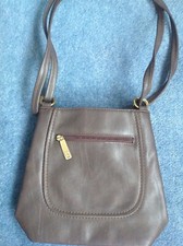 Ladies Brown Crossbody Bag By Liz Claiborne