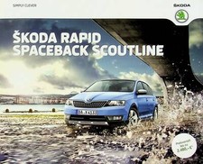 227010) Skoda Rapid Spaceback Scoutline Brochure 09/2015
