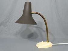 50s Shrink Lacquer Table Lamp in Kaiser SIS Quality Midcentury Modernist