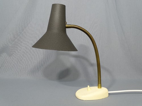 50s shrink lacquer table - table, lamp