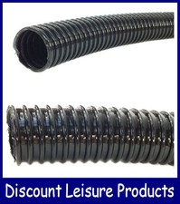 1.5" 38mm Flexible Ribbed Garden Fish Pond Filter Hose 5m, 10m,15m,20m & 30m 