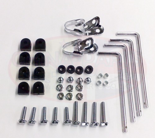 Wind screen visor fittings for - wind,