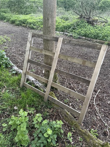 Wooden sheep hurdles - sheep,