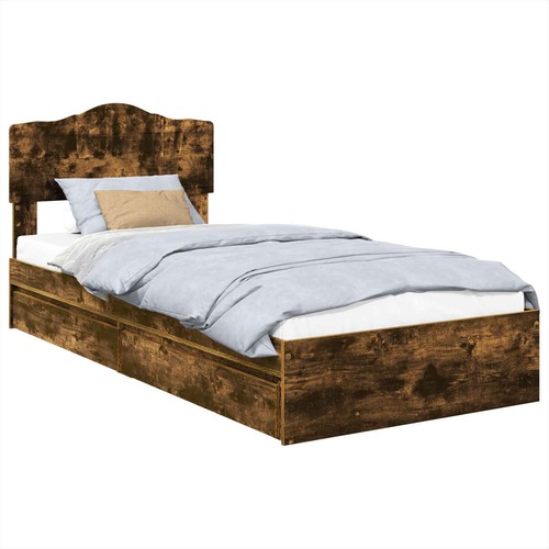 Storage bed with headboard - storage,
