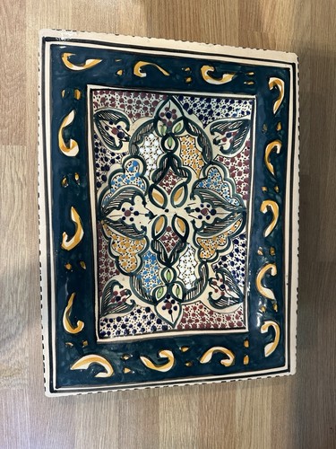 Large boho folk art - large, hand