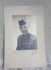 WW2 ROYAL HIGHLAND REGIMENT - INFANTRY GLENGARRY?  - COLCHESTER- BLACK WATCH