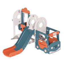 Kidkid 3-In-1 Kids Toddler Swing and Slide Set Climber Playset for Toddlers Age 