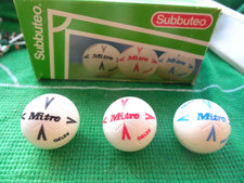 Subbuteo Mitre balls set