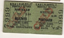 Railway ticket GW&LMSRJ
