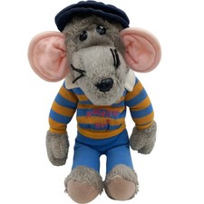 Roland Rat Plush Toy Stuffed Animal Used 40cm