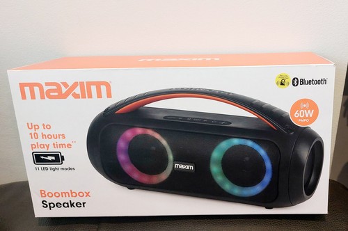 Maxim boombox bluetooth - maxim,