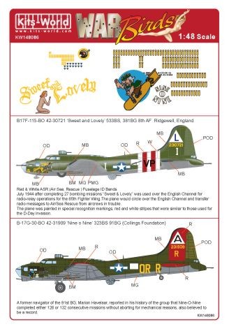 Kits world kw148086 17f - kits-world, b-17f