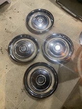 Vintage Chrome wheel trims 13"