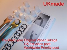 ZAFIRA  A  96-05 Workshop Pk8 Wiper Linkage Plastic Bushes fitto original Links