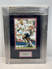 Alan Smith Hand Signed A4