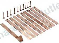 Copper ROOFING STRIPS & COPPER NAILS Roofing Tingle Slate Guillotine Cut 