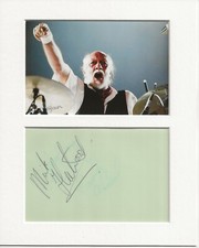 Mick Fleetwood fleetwood mac signed genuine autograph signature UACC RD COA