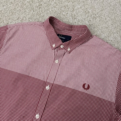 Fred perry button down gingham - button,