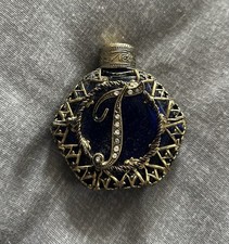 Vintage Czech Cobalt Blue