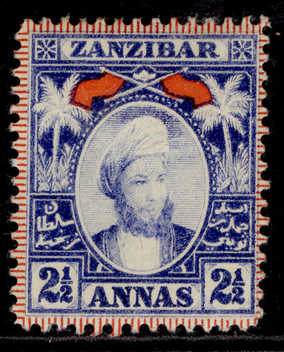 Zanzibar sg161 a pale - zanzibar,