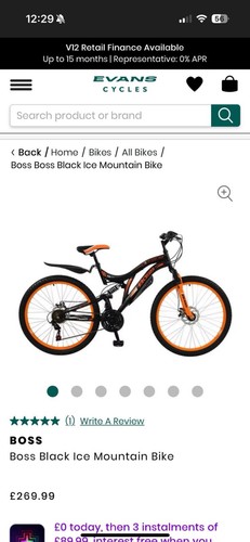 Boss venom wheel mountain - 26",