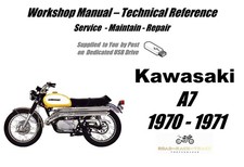 Kawasaki A7 Service Repair