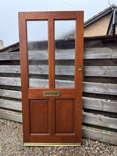 Mahogany Timber Front Door W912mm X H1982mm