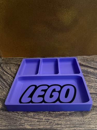 Lego inspired sorting tray - inspired,
