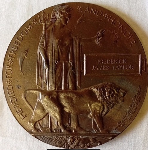Wwi death penny frederick - wwi,