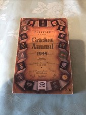 Playfair Cricket Annual 1948 - First year of publication