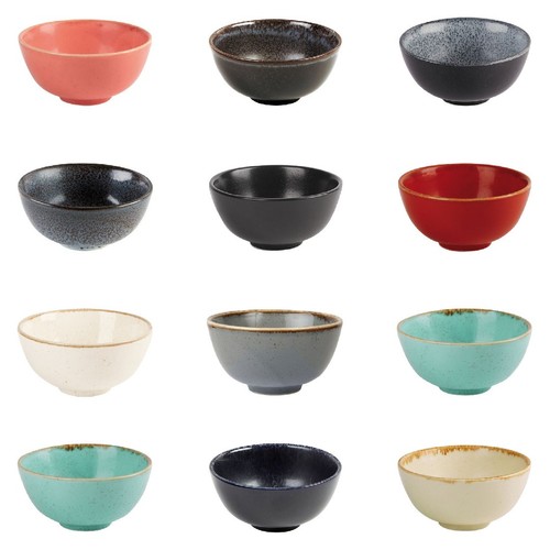 Rice bowl 13cm vitrified - rice,