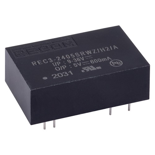 Recom 10004043 dc - recom, dc/dc