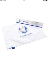 RARE GOLF RYDER CUP 2023 OFFICIAL MERCHANDISE PIN FLAG -IDEAL TO FRAME - NEW