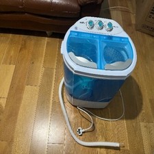 TWIN TUB MINI DORM PORTABLE WASHING MACHINE DRYER LAUNDRY COMPACT WASHER CAMPING