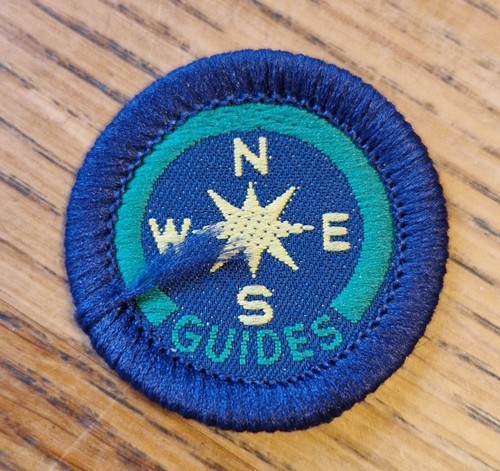 Girlguiding old map reader - girlguiding,