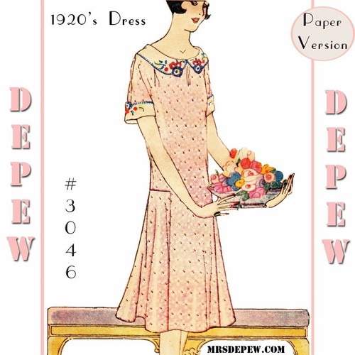 Vintage sewing pattern 1920s - sewing,